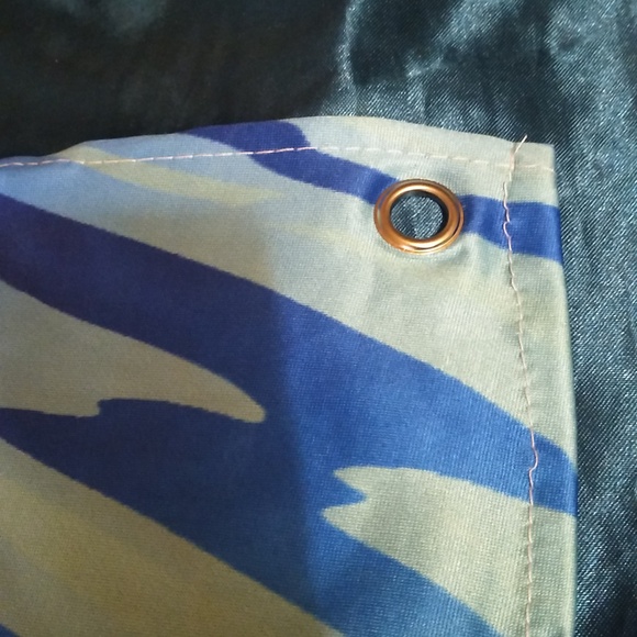 Mermaid tapestry from the waz shop 39 by 59 inches. Clothes under black light. - Picture 7 of 7